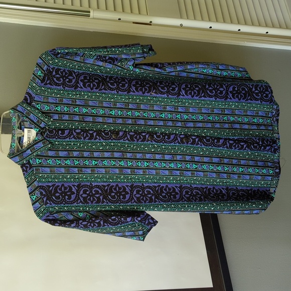 VTG 90s button up. Size s-m. - Picture 1 of 4
